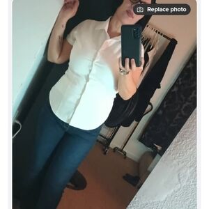 Women's Dark Blue Jeans